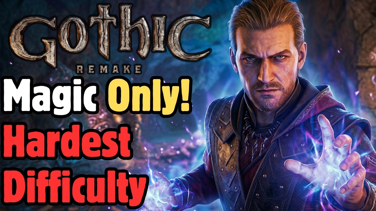 Beating Gothic Remake With Only Magic! - Hardest Difficulty, No Sleeping, No Summons, Challenge Run
