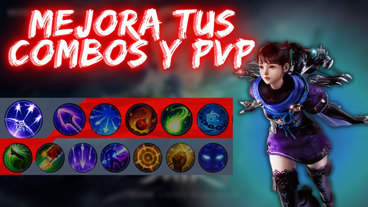 MIR4 💥 las HABILIDADES y COMBOS de la BALLESTERA 🏹