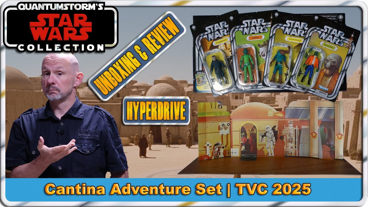 Cantina Adventure Set | Unboxing & Review | Hasbro Star Wars | The Vintage Collection 2025