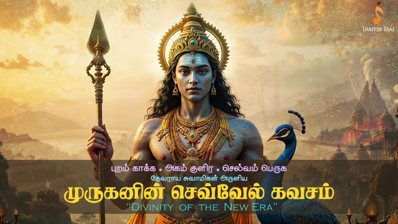 முருகனின் செவ்வேல் கவசம் | Muruganin Sevvel Kavasam | தேவராய சுவாமிகள் அருளியது.