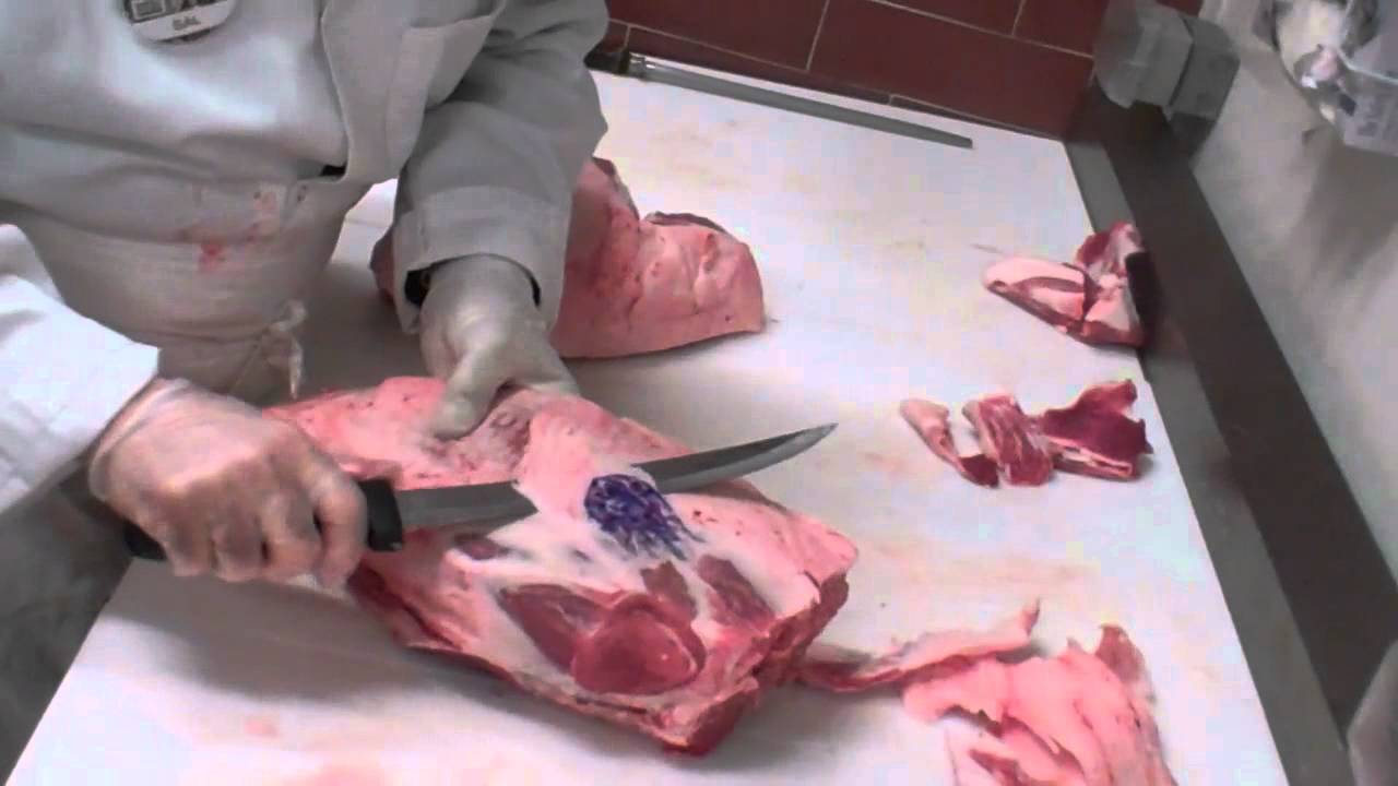 Merchandising a Pork Leg Fresh Ham Local