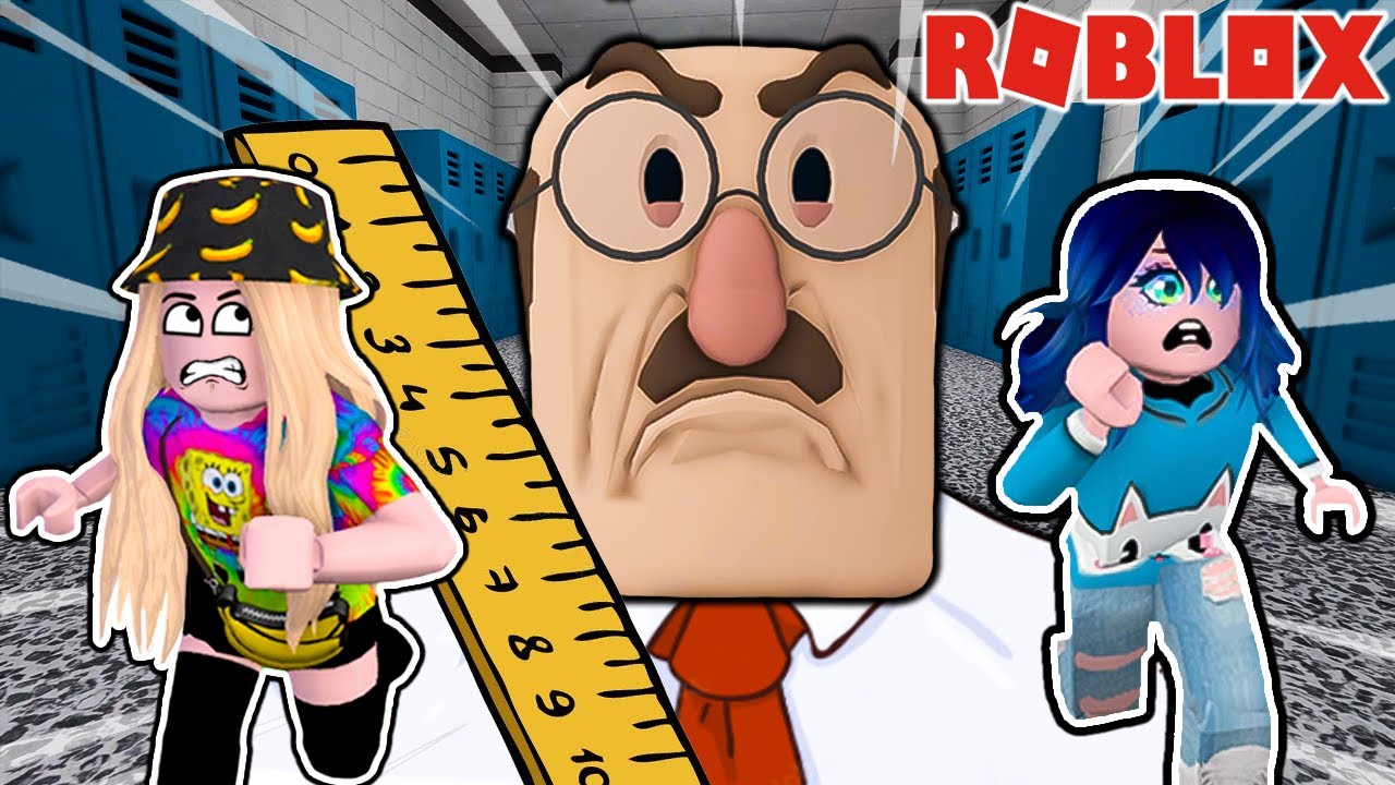 UCIEKAMY PRZED STRASZNYM NAUCZYCIELEM w Roblox 👴🏻📏Great School Breakout
