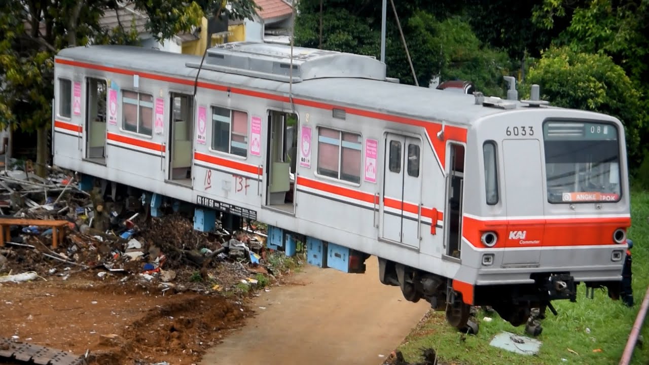 TERIMA KASIH TOKYO METRO 6033!! || UNSPOOR KRL TOKYO METRO 6033 DI DIPO KRL DEPOK
