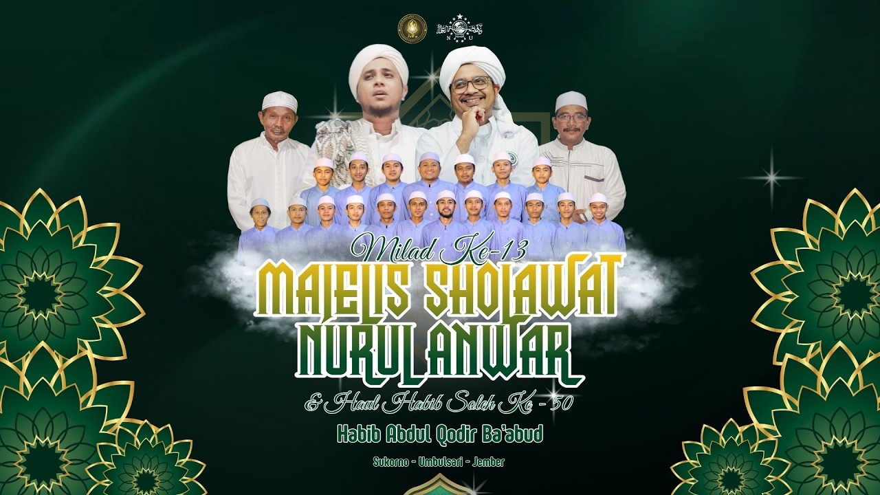 🔴 (LIVE) MILAD KE 13 DAN HAUL HABIB SHOLEH KE 50 || MAJELIS SHOLAWAT NURUL ANWAR JEMBER