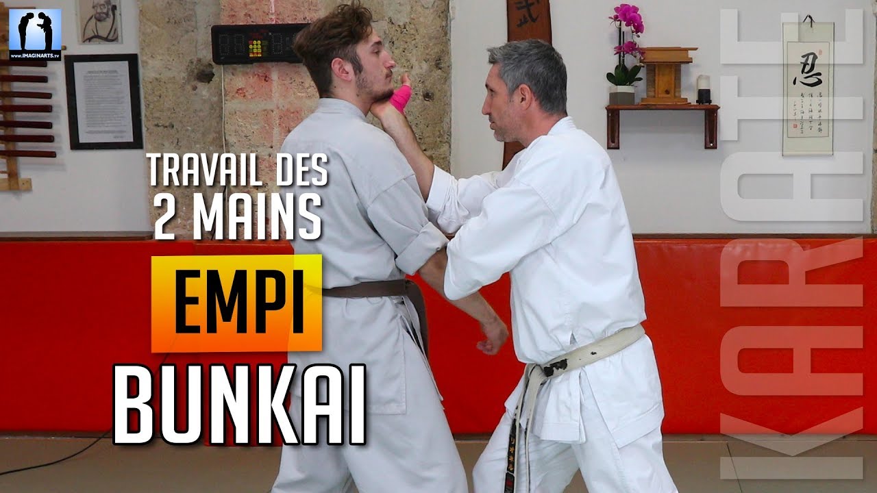 Travail des 2 mains - Bunkai Empi #karate