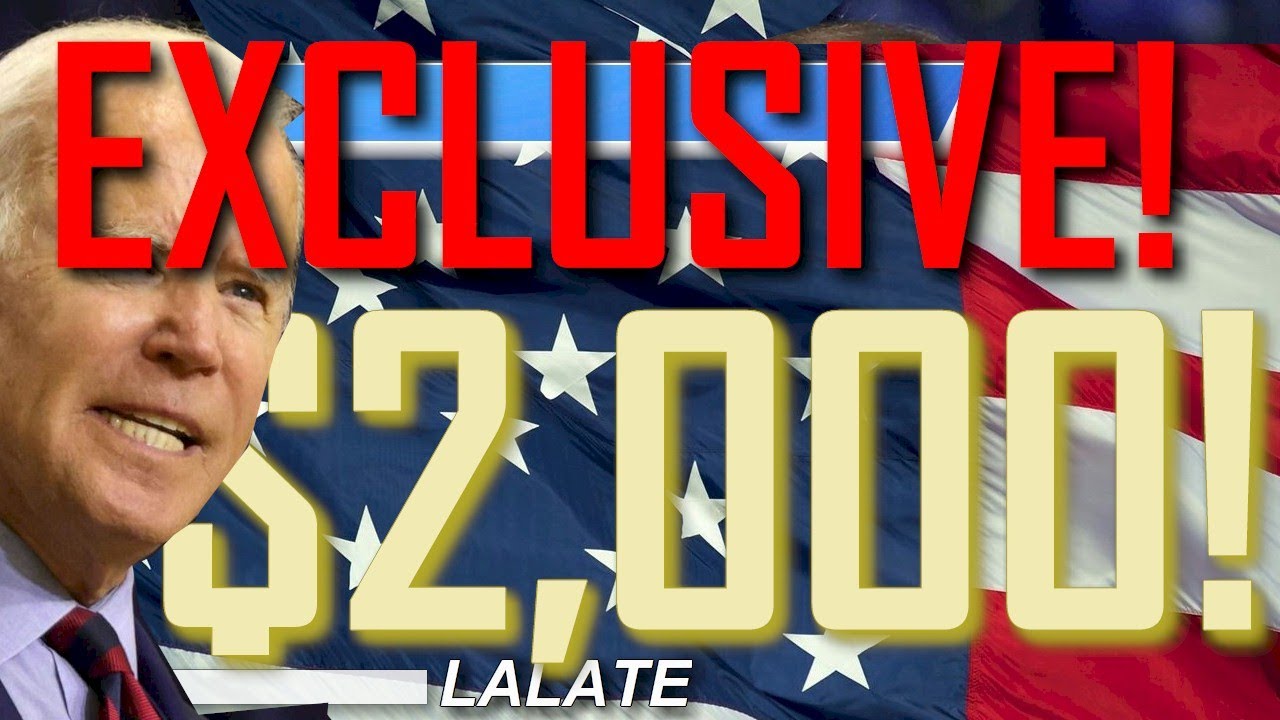 $2,000 STIMULUS CHECK! SECOND STIMULUS CHECK ARRIVAL & 2ND Stimulus Package OPEN | AFTERNOONS LALATE