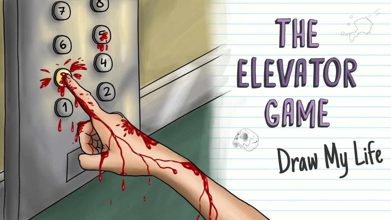 THE ELEVATOR GAME, A KOREAN RITUAL | Draw My Life
