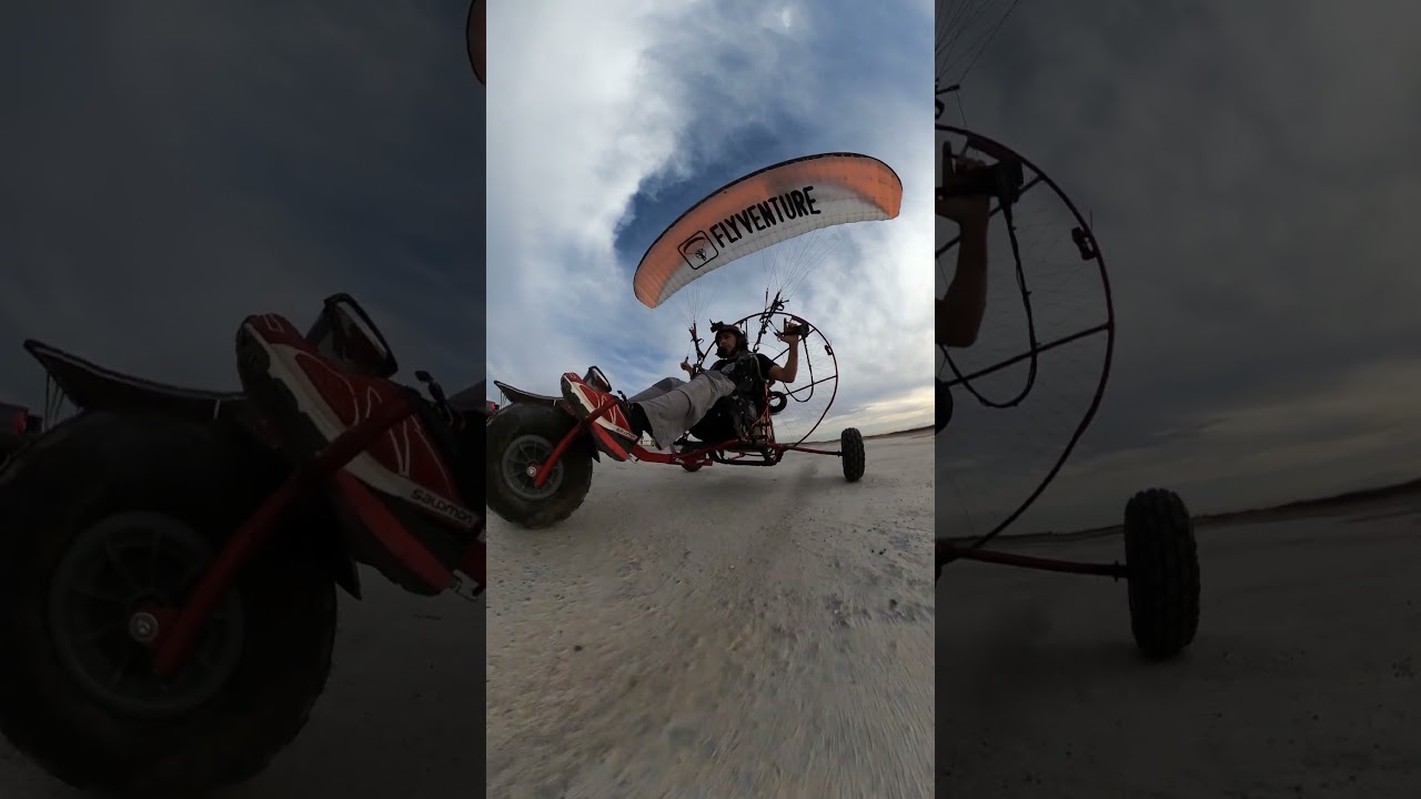 Aterrizaje en Paratrike