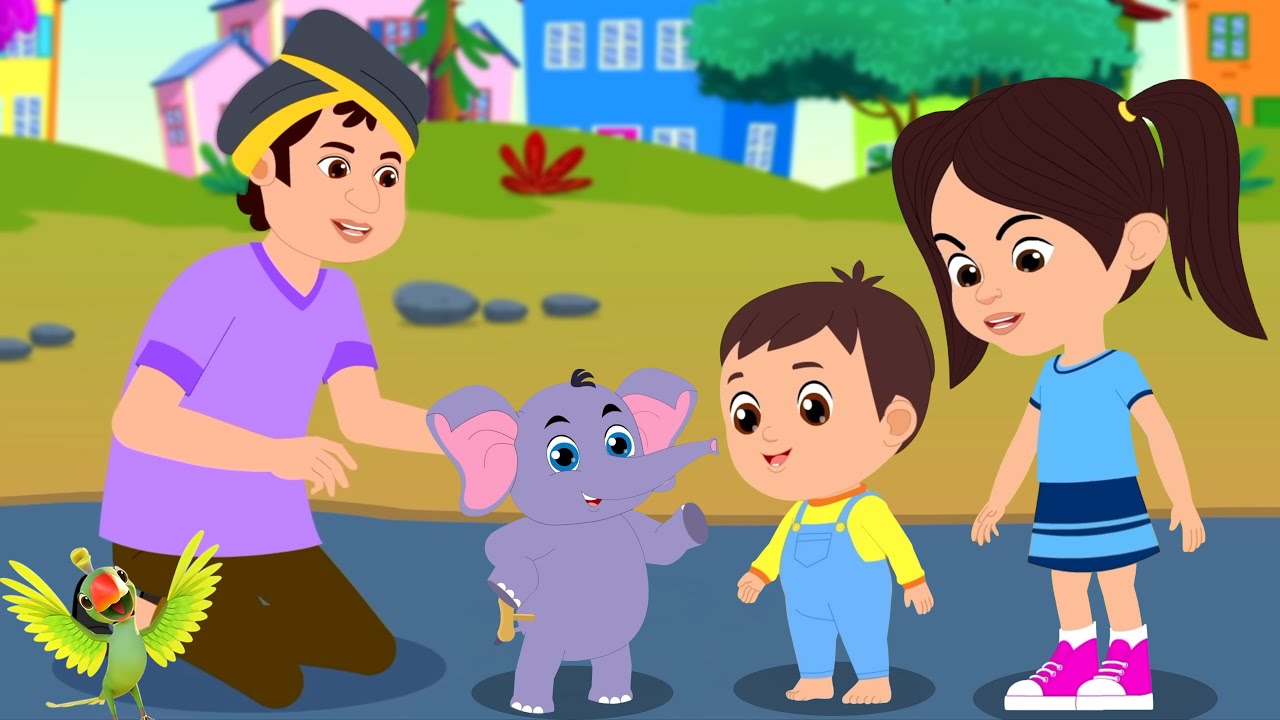 Khilone Wala Aaya Poem, खिलोने वाला, Bandar Mama + Hindi Cartoon and Songs for Kids