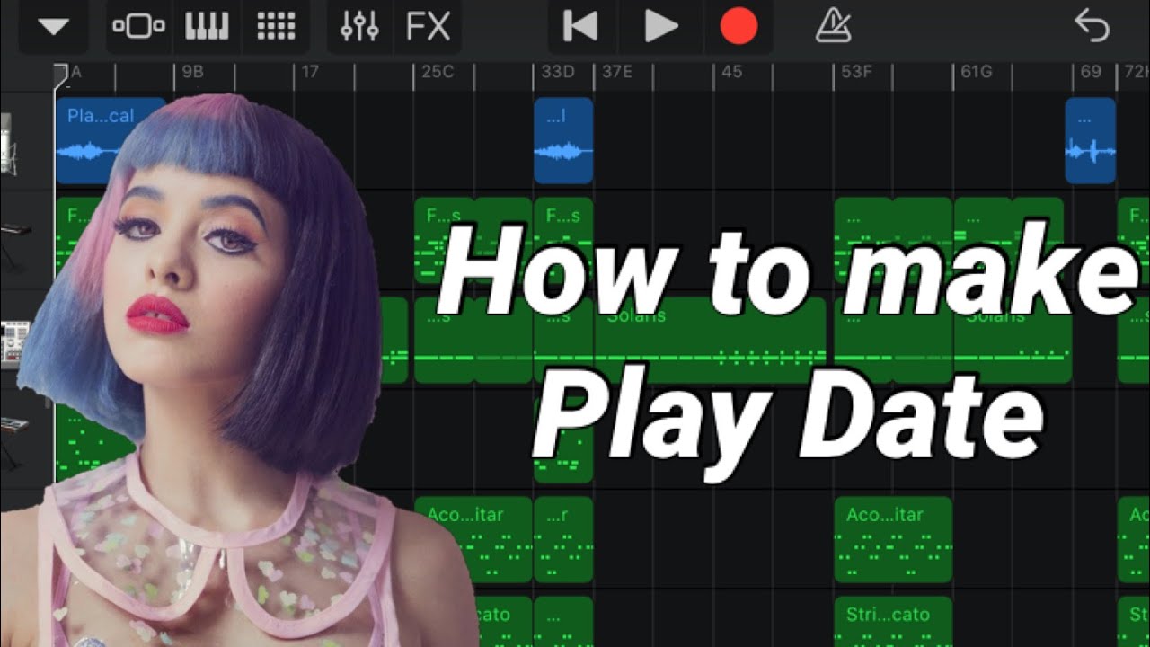 How to make PLAY DATE on iPhone | Garageband Tutorial