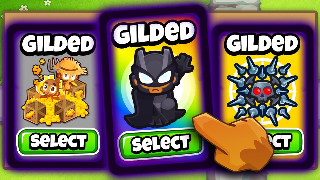 I HACKED the UPGRADE MONKEY?! | Choose Your Upgrade All Gilded