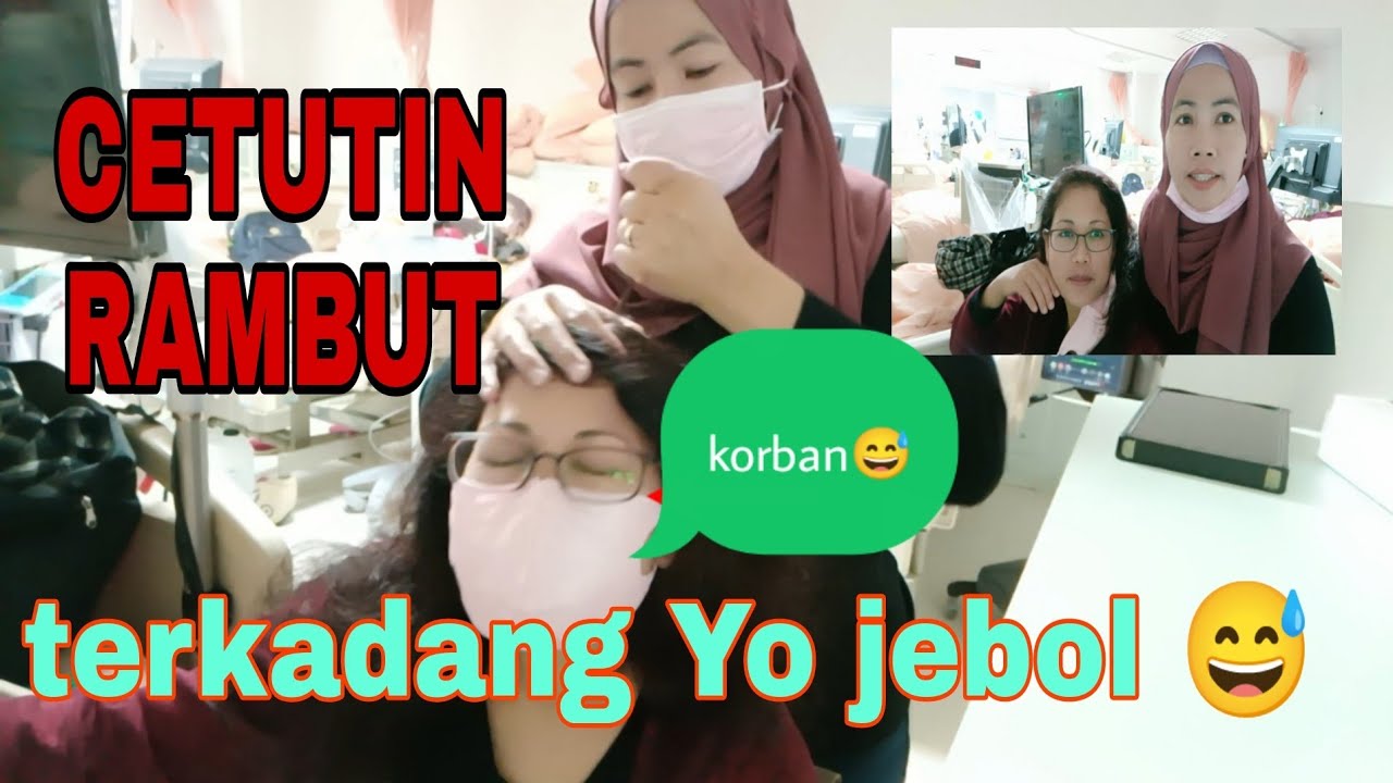 NJETUTIN RAMBUT LAGI, SAKIT KEPALA AMBLAS, LANGSUNG PLONG.