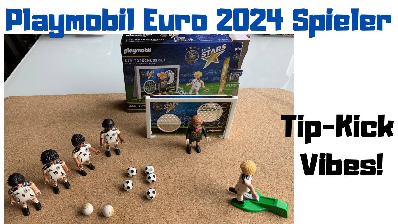 Playmobil Aktion in Märkten - EM 24 DFB-Stars 50% günstiger! Da kommen wirklich Tip-Kick Vibes auf!