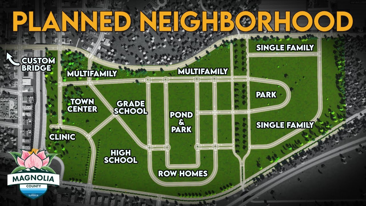 How to Master Plan a Neighborhood Like a Pro!  | MC #32