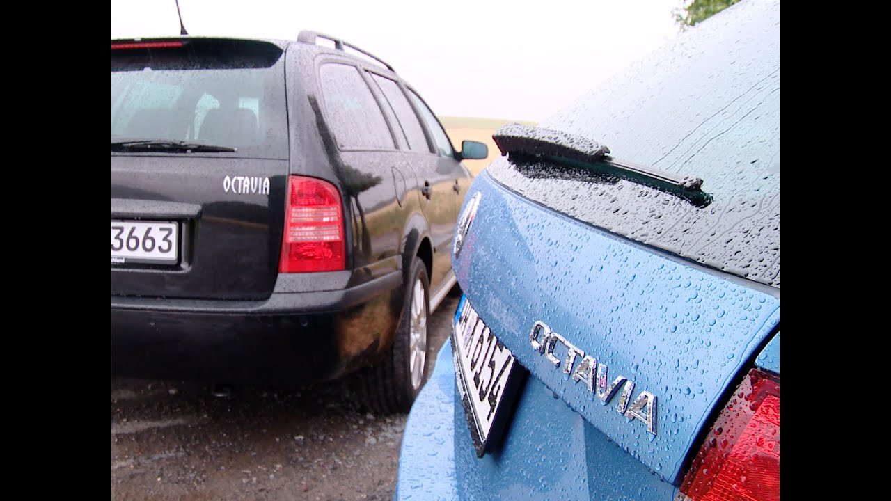 Skoda Octavia 2015 vs. Skoda Octavia I - Test - Combi Vergleich