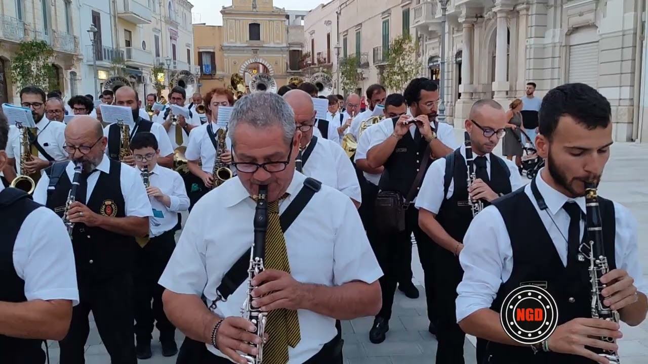 Marcia Echi Nostalgici Banda di Ailano e Triggiano 2/9/24 Adelfia Festa della Pietà