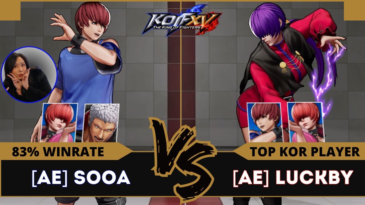 KOFXV👑A.E SOOA(Chris/O.Yashiro/Shermie) vs A.E LUCKBY(O.Shermie/Chris/Shermie)👑KOF Queens - 22/04/24