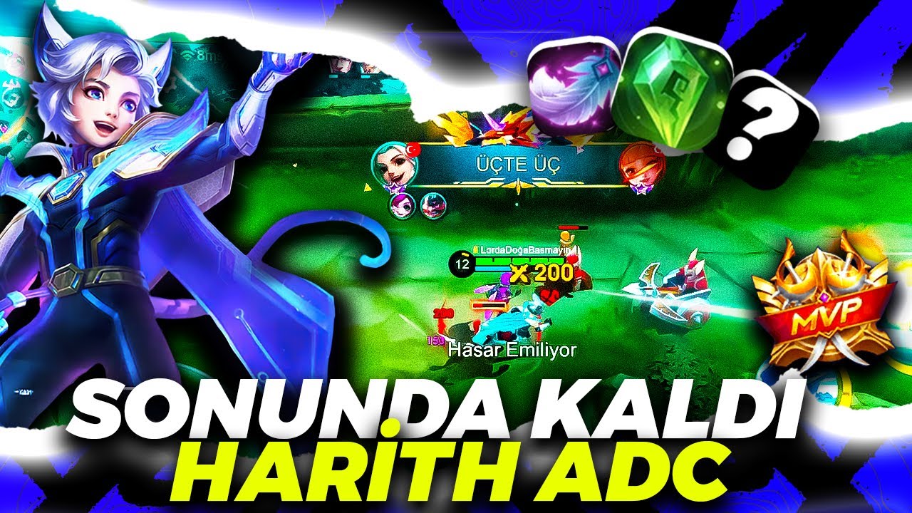 METANIN EN GÜÇLÜSÜ !! ADC HARİTH | Mobile Legends