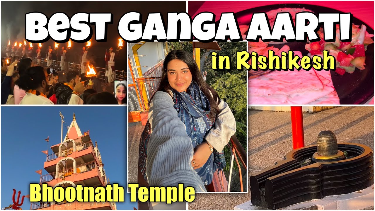 Attended the BEST GANGA AARTI in Rishikesh😍