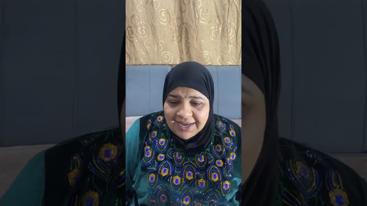 بث ام زهوري تحجي عن خياط دشداشتها