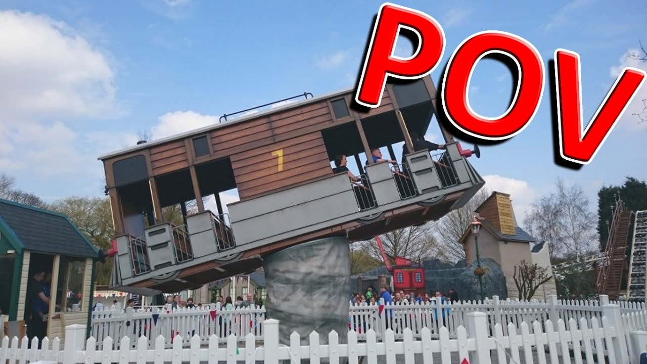 Toby's Tram Express HD POV - Drayton Manor 2015