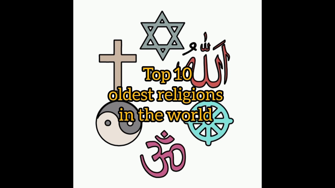Top 10 oldest religions in the world 🌍 #hinduism#buddhism#christianity#shintoism#judaism#jainism
