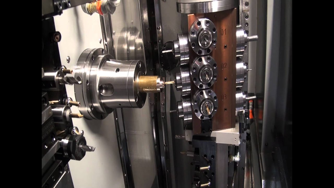 CNC Turn Mill Centers with double 