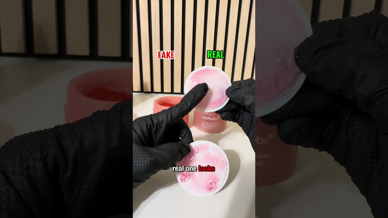 Real Vs Fake Medicube Collagen Jelly  