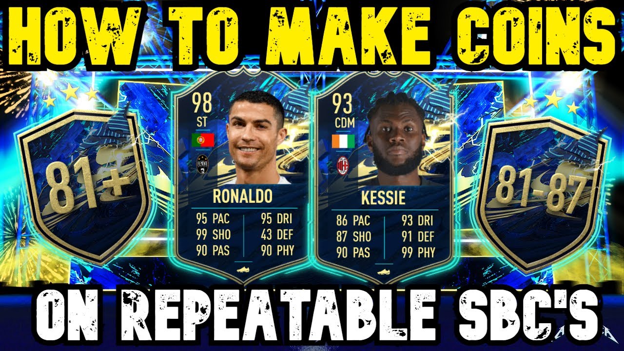 HOW TO MAKE COINS ON REPEATABLE SBC'S! #FIFA21 Ultimate Team