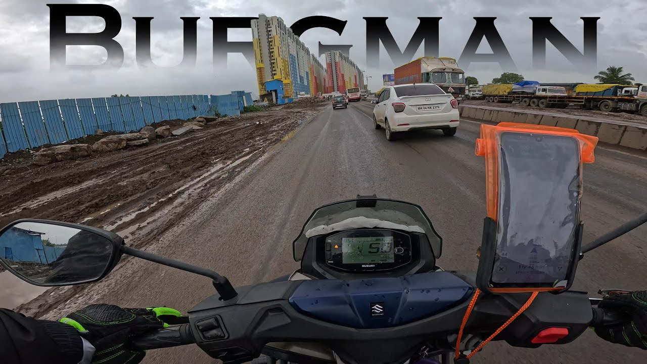 Suzuki Burgman 125 | NH48 | 4k | GoPro | Best Maxi Scooter | #burgmanstreet #automobile #maxiscooter