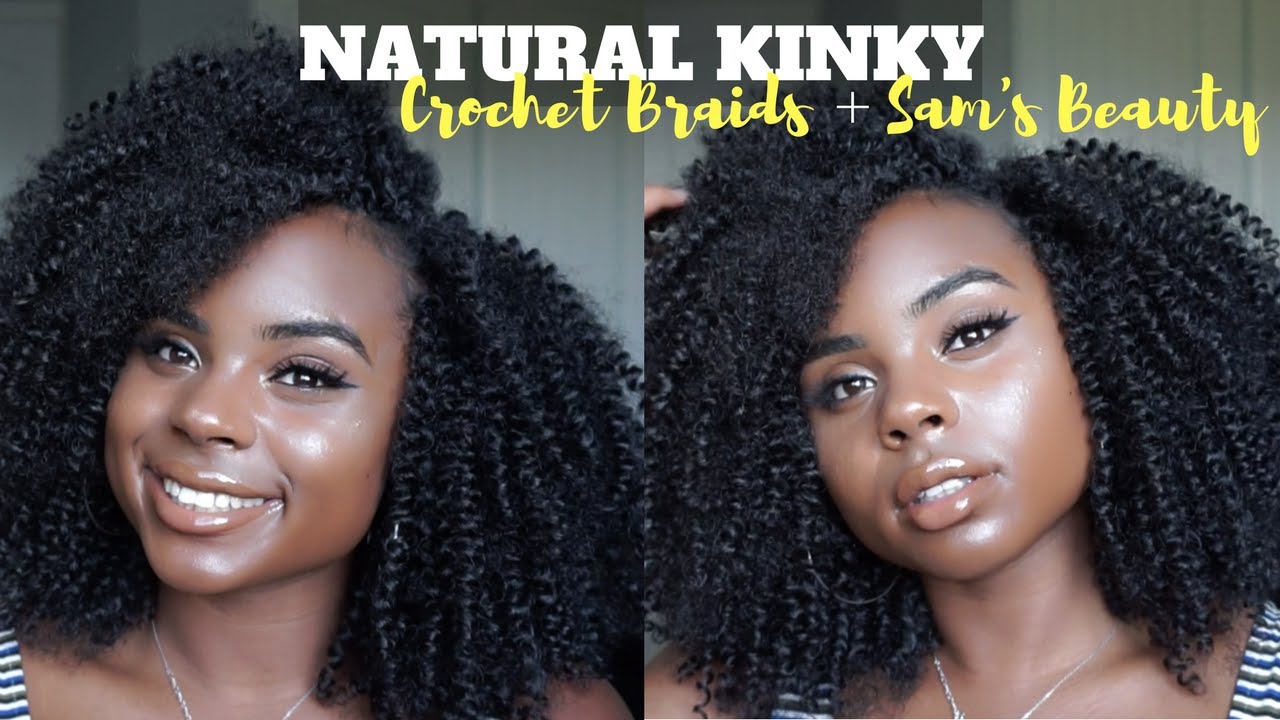 POPPIN' NATURAL CROCHET BRAIDS OUTRE-XPRESSION 4A KINKY LOOP HAIR | SAMSBEAUTY.COM