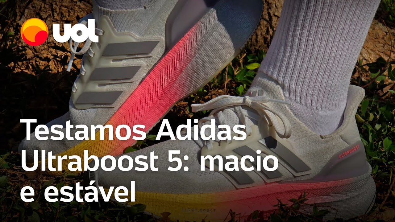 Testamos Adidas Ultraboost 5: t&ecirc;nis macio e est&aacute;vel para corridas