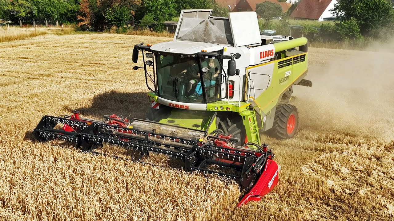 Getreideernte 2022 | Claas Lexion 750