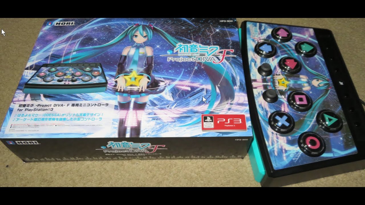 Project Diva F - Mini Arcade Controller - Lynn Mooney