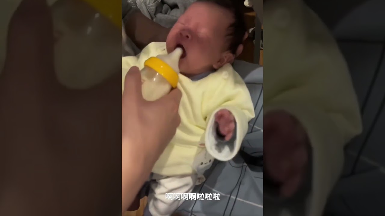 hungry babies finally got milk 🤤🥛 #baby #cute #hungrybaby #millionviews  #baby#breastfeeding