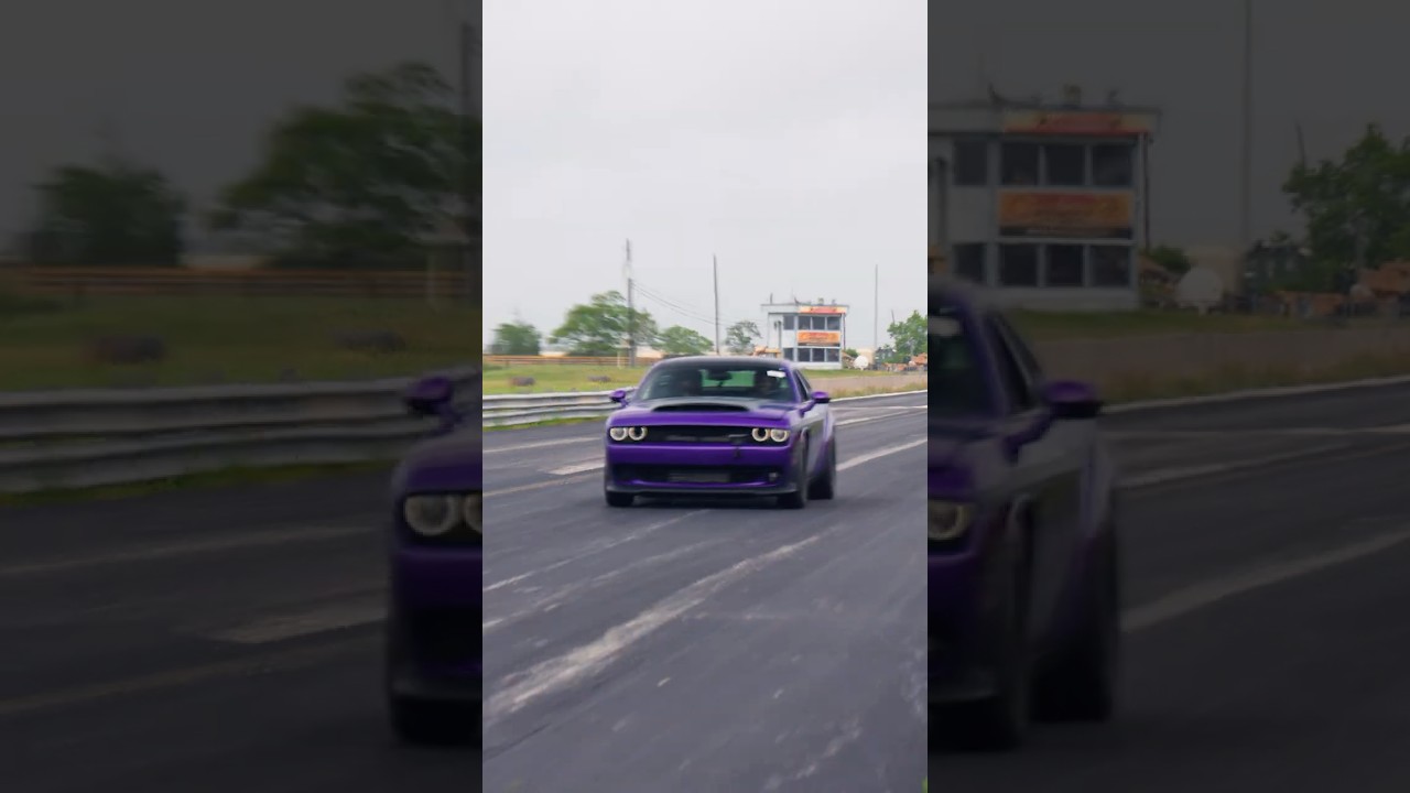 Wypuściliśmy Demona 1700 na wolność&hellip; 🫣👹 #hennesseyperformance #twinturbodemon #muscle #rollingbur...