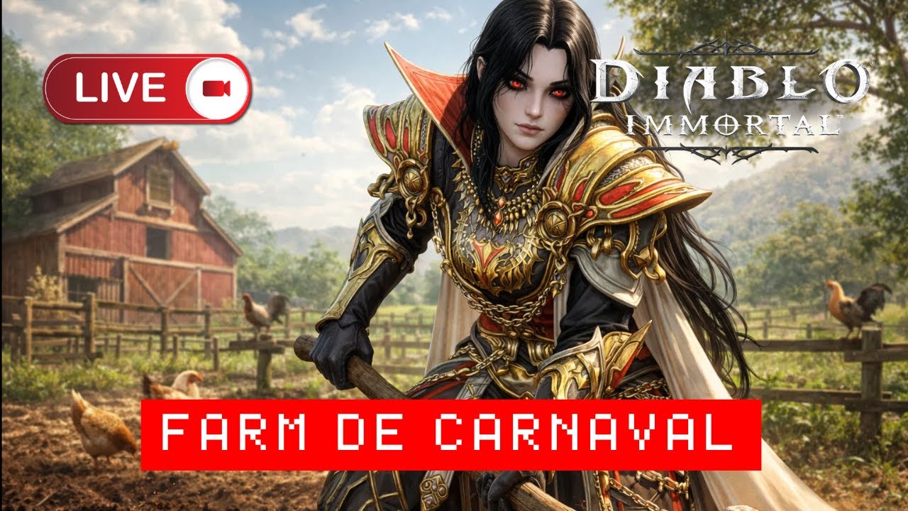 1300 SPEEDRUN E DEPOIS FARM I DIABLO IMMORTAL
