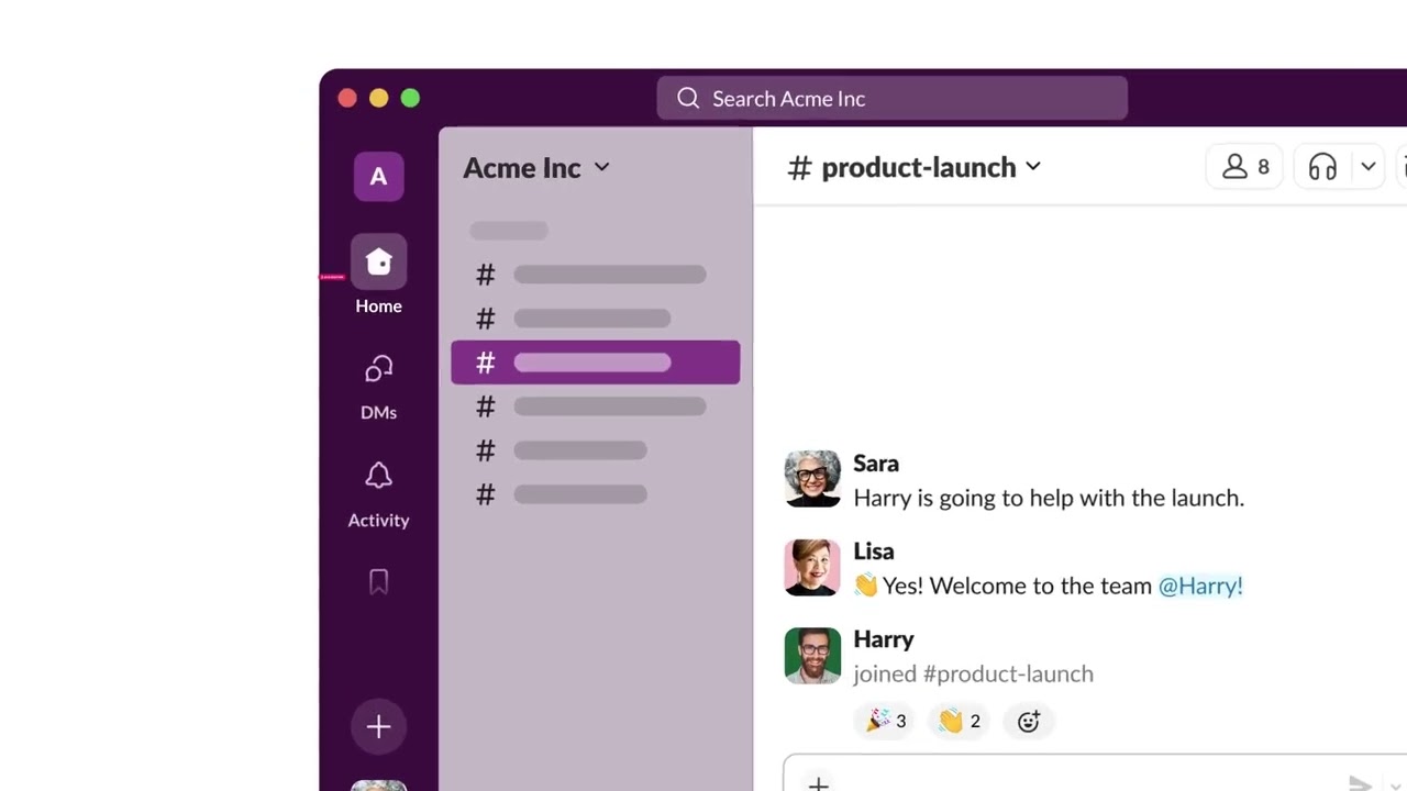 Channels in Slack | Discover a new way of working