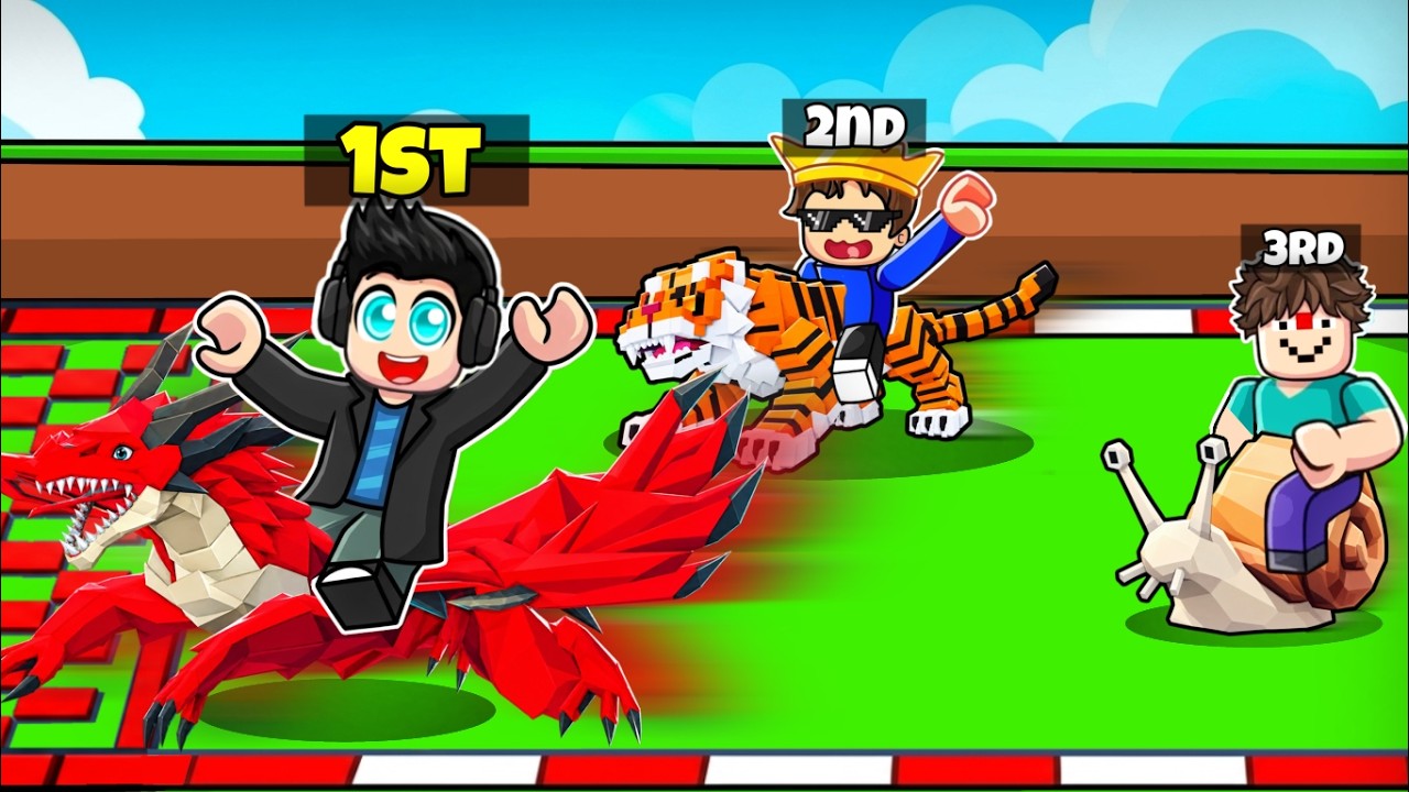Riding The Fastest Animal In Roblox Ride a Pet!