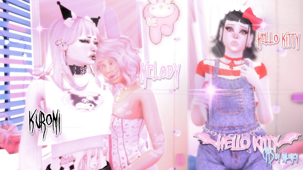 Creating YOUR Fav SANRIO characters in The Sims 4! [CAS] ⋆ˊˎ