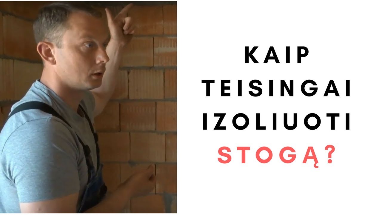 Kaip teisingai izoliuoti stogo konstrukciją?