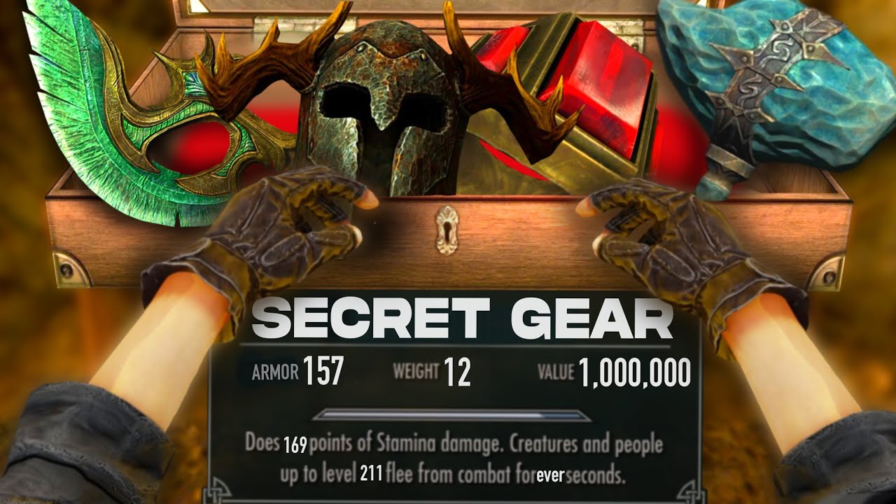9 Unique Pieces of Gear in Skyrim that YOU Missed!! 2025