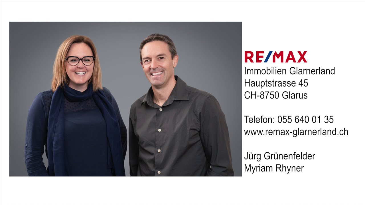 Wohnung in N&auml;fels - REMAX Immobilien Glarus - J&uuml;rg Gr&uuml;nenfelder