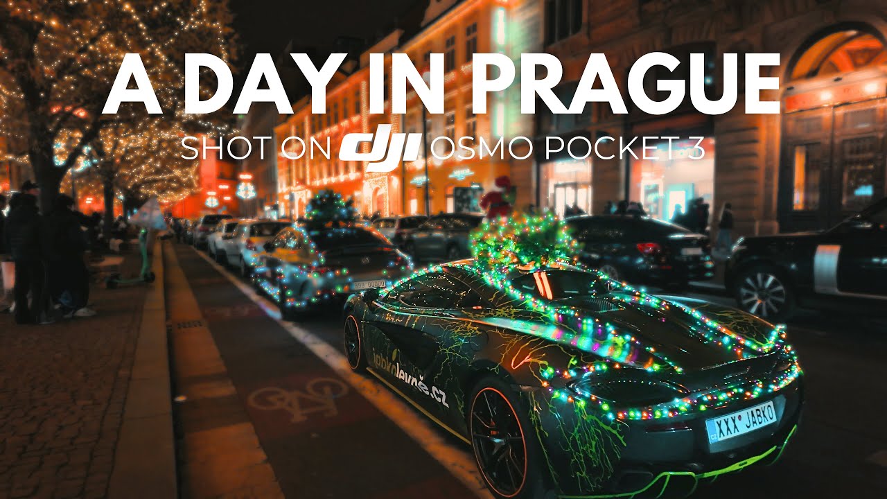 A DAY IN PRAGUE: Shot on DJI Osmo Pocket 3 🎄 Christmas Markets [CINEMATIC VIDEO]