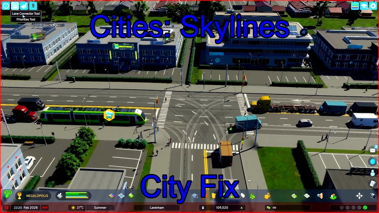 Cities: Skylines II | City Fix: Lavenham Part 4 City Improvement & Traffic Expansion