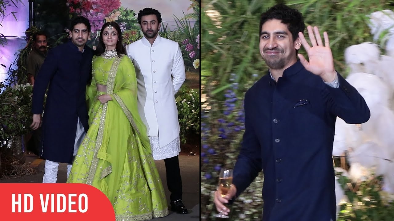Ayan Mukerji At Sonam Kapoor's Grand Wedding Party
