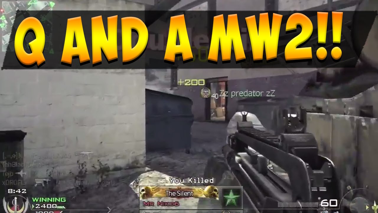 MW2 - FAMAS TDM 2 for 1 w/ Q and A #8