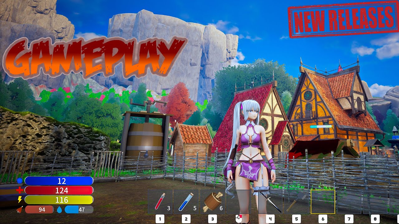 Monster Girl Saga: Fallen Heroes First 15 minutes of Gameplay PC