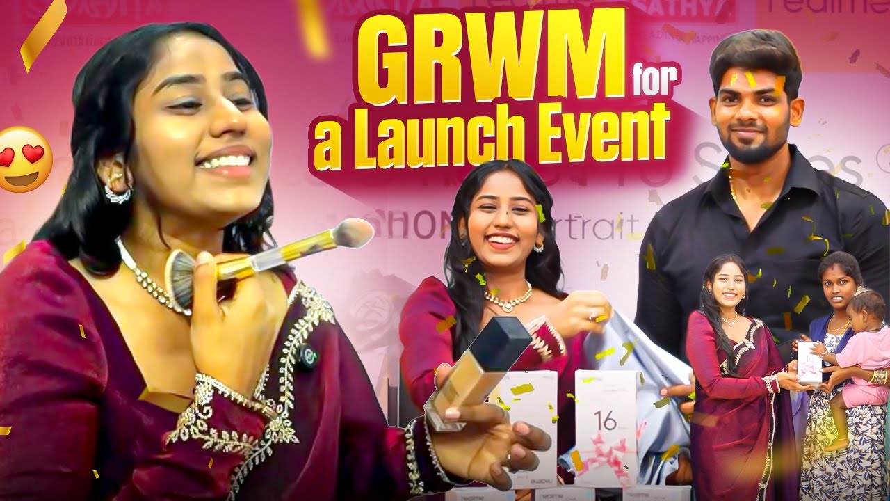 GRWM 😍 for a Launch Event 💫 | Shoot Day Vlog | Maddy & Candy 🍭