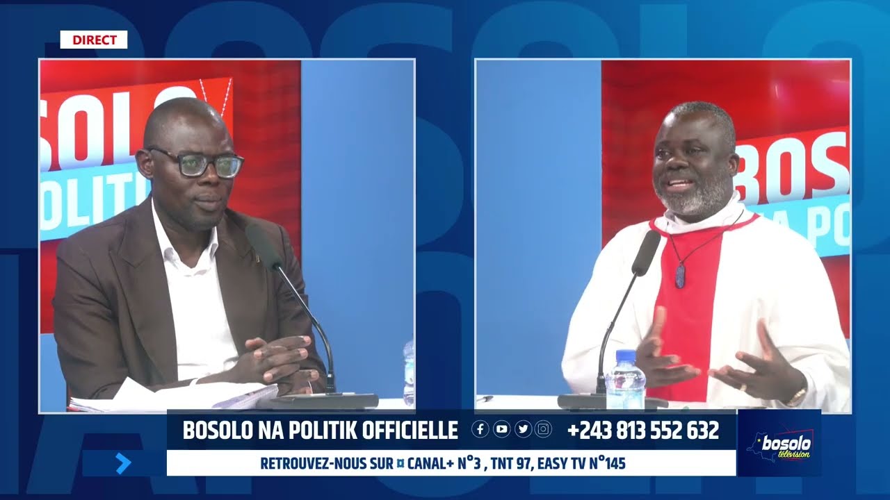 BOSOLO NA POLITIK | 17 FEV | LE DIALOGUE L'UNIQUE CADRE POUR LA RÉSOLUTION DE LA CRISE CONGOLAISE ?